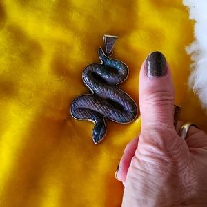 Kundalini snake rising pendant